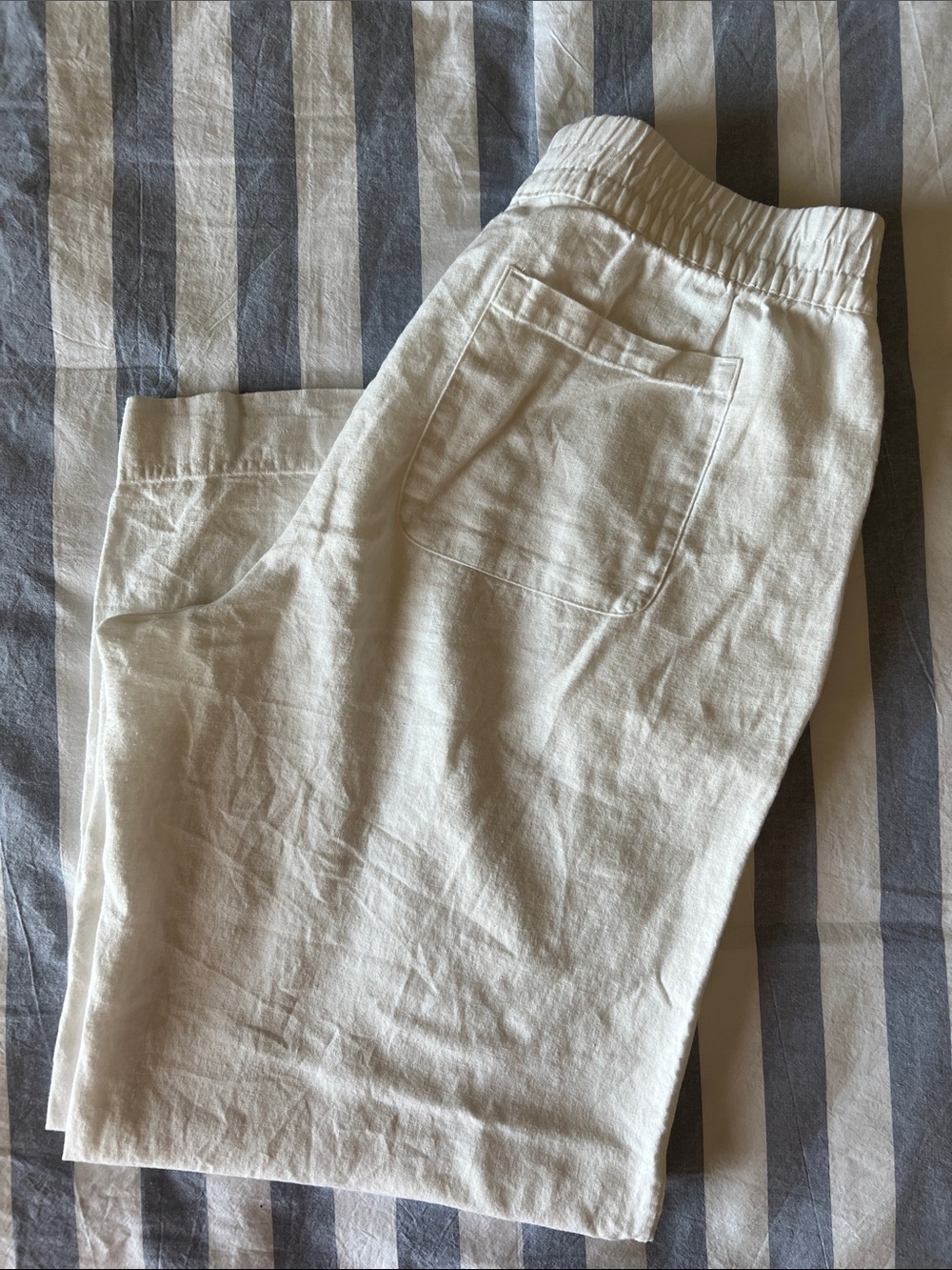 Old Navy Wide Leg Linen Pants